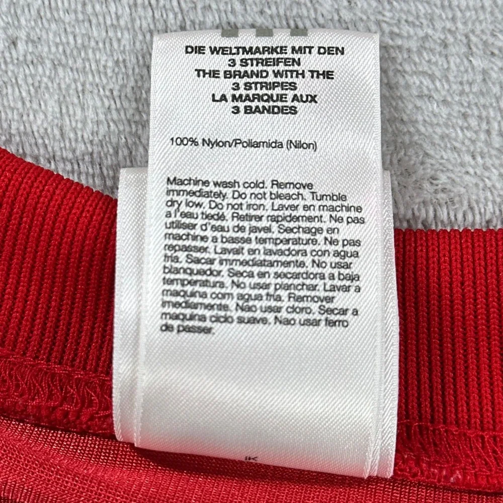 Vintage Nebraska Huskers Jersey Mens Large Red #30 NCAA Football Adidas 00s Y2K